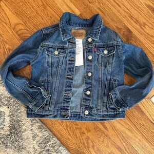 Levi's Kids Blue Jean Jacket Classic Denim Style sz: Medium